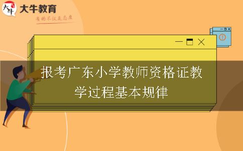 广东小学教师资格证