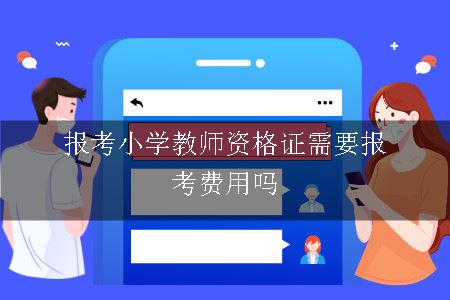 报考小学教师资格证需要报考费吗