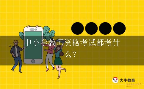 中小学教师资格考试