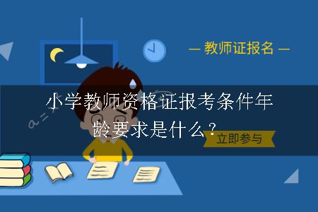 小学教师资格证报考