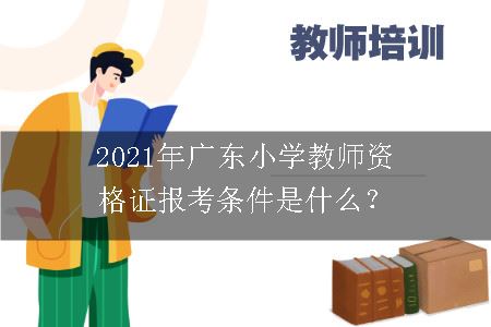 小学教师资格证报考条件