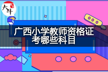 广西小学教师资格证