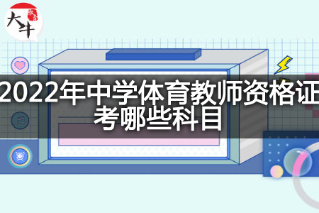 2022年中学体育教师资格证