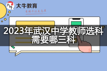 2023年武汉中学教师选科