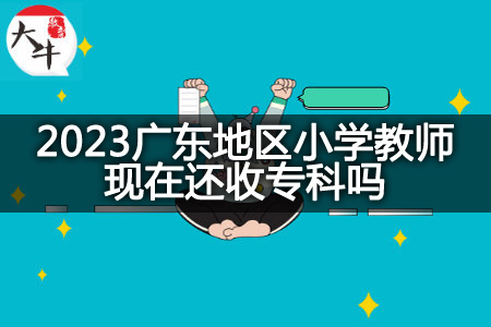 2023后广东地区小学教师