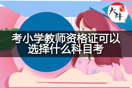 考小学教师资格证科目