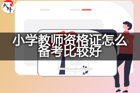 小学教师资格证备考