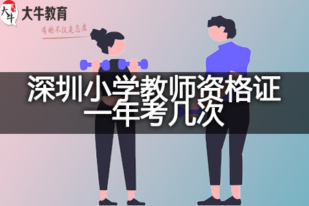 深圳小学教师资格证