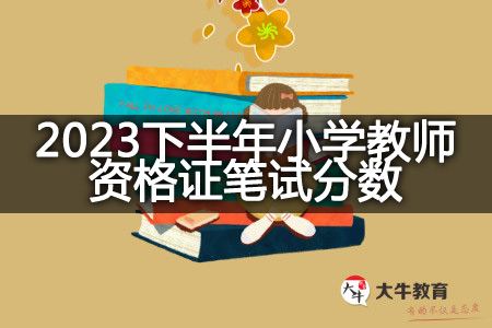 湖南2023下半年小学教师资格证笔试