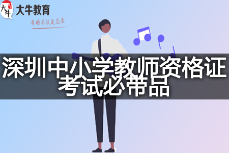 深圳中小学教师资格证考试必带品