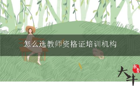 教师资格证培训