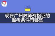 现在广州教师资格证的报考条件有哪些？