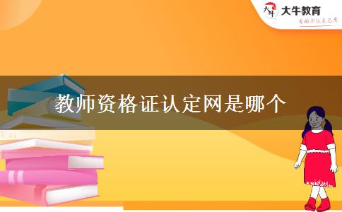 教师资格证认定网是哪个