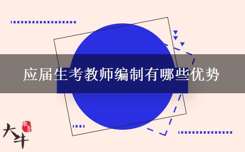 应届生考教师编制有哪些优势