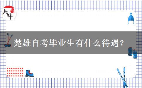 楚雄自考毕业生有什么待遇？