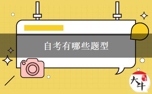 自考有哪些题型