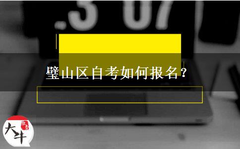 璧山区自考如何报名？