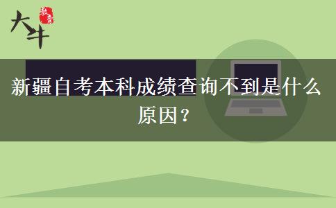 新疆自考本科成绩查询不到是什么原因？