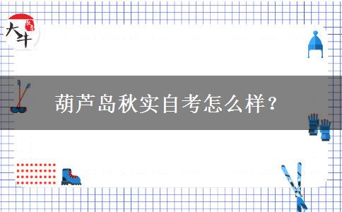 葫芦岛秋实自考怎么样？