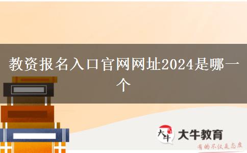 教资报名入口官网网址2024是哪一个