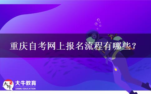 重庆自考网上报名流程有哪些？