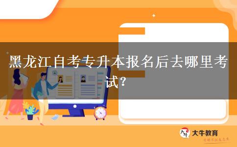 黑龙江自考专升本报名后去哪里考试？