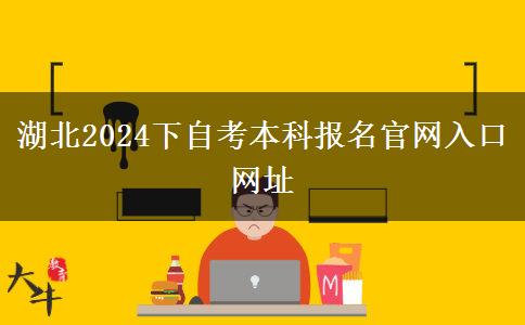 湖北2024下自考本科报名官网入口网址