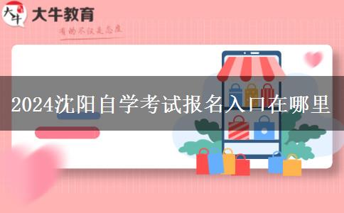 2024沈阳自学考试报名入口在哪里