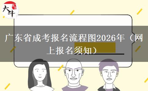 广东省成考报名流程图2026年（网上报名须知）